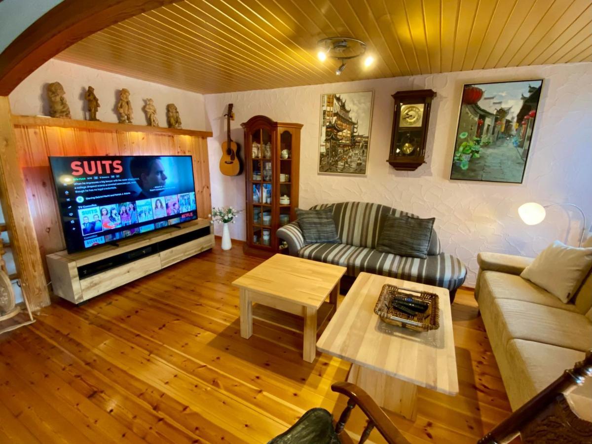 Ferienwohnung Zur Bierliebe - Mit Toller Aussicht Im Herzen Des Schwarzwaldes Hornberg Eksteriør billede