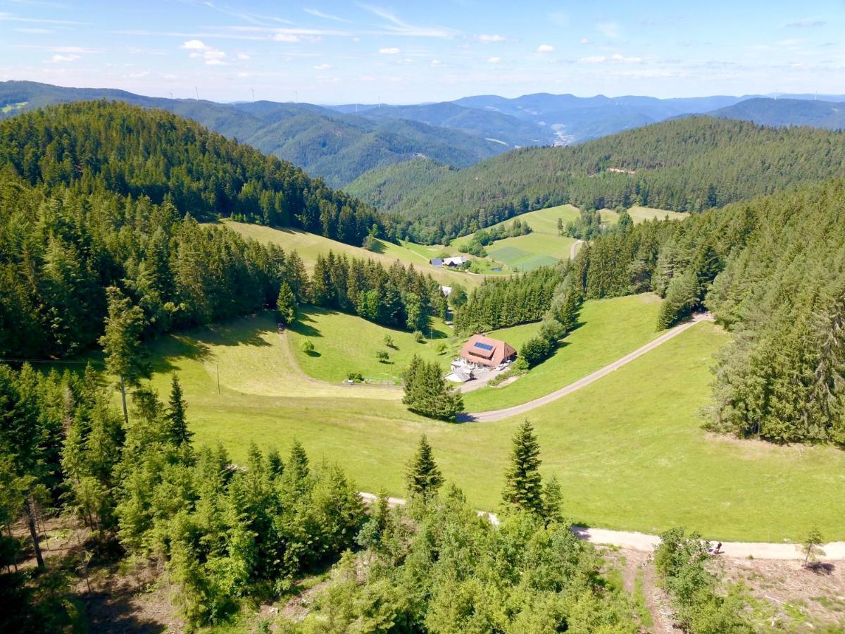 Ferienwohnung Zur Bierliebe - Mit Toller Aussicht Im Herzen Des Schwarzwaldes Hornberg Eksteriør billede